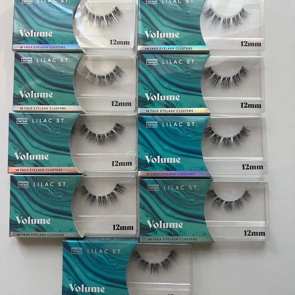 (New + Sealed) Volume Faux Eyelash Clusters - Black
